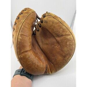 Vintage Hutch Junior Pro Model 250 catchers mitt glove Wes Westrum